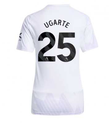 Manchester United Manuel Ugarte #25 Udebanetrøje Dame 2025-26 Kortærmet
